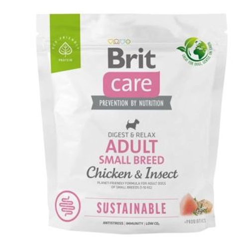 Корм для взрослых собак brit care dog 1 кг