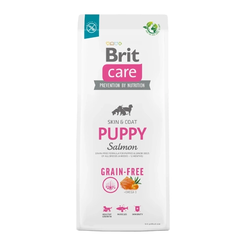 Сухой корм для щенков Brit Care Dog c лососем 12 кг