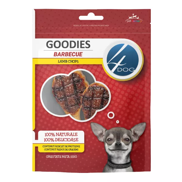 4DOG GOODIES BARBECUE. Бараньи отбивные 100г