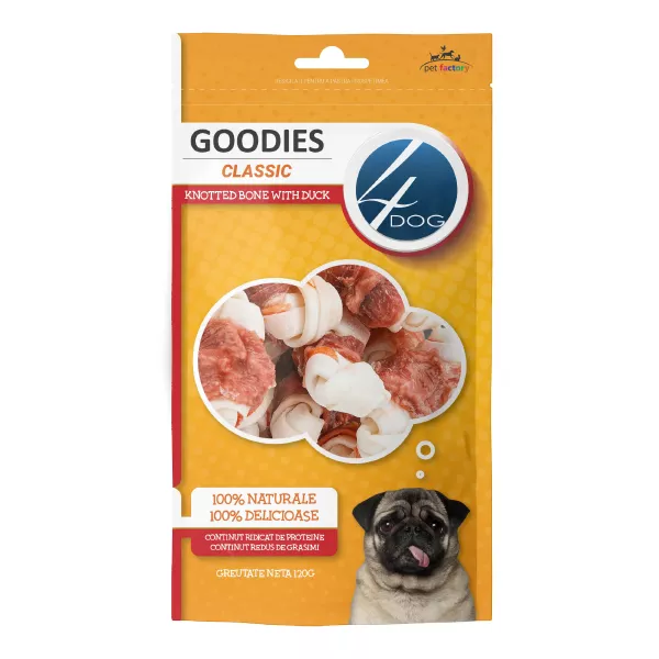 4DOG GOODIES. Кость с уткой