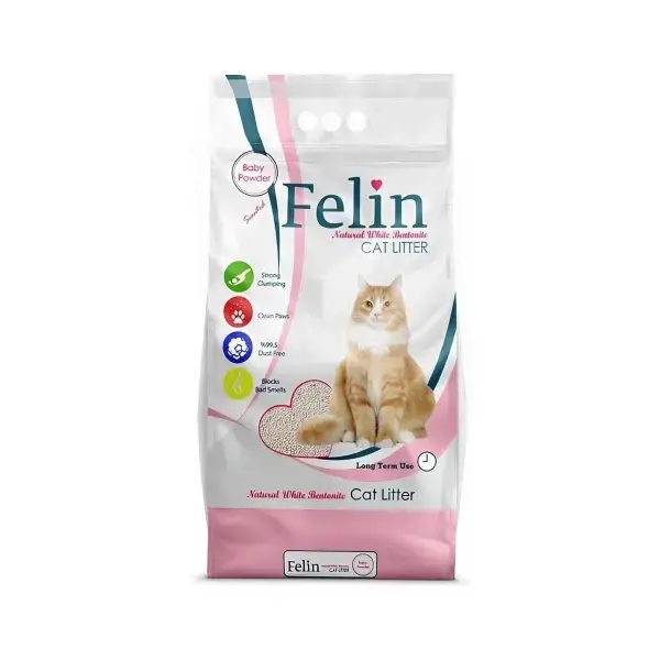 Felin Napolnitel Bentonitovyj Baby Powder 5 L