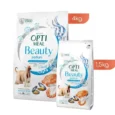 Optimeal™ Beauty Podium Blestyashhaya Sherst I Uhod Za Zubami Polnoraczionnyj Suhoj Korm Dlya Vzroslyh Sobak Vseh Porod Formula Na Osnove Moreproduktov 4 Kg Podarok