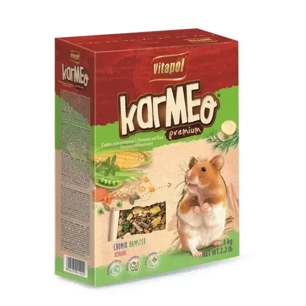 Vitapol Karmeo Premium Polnoraczionnyj Korm Dlya Homyakov 1 Kg